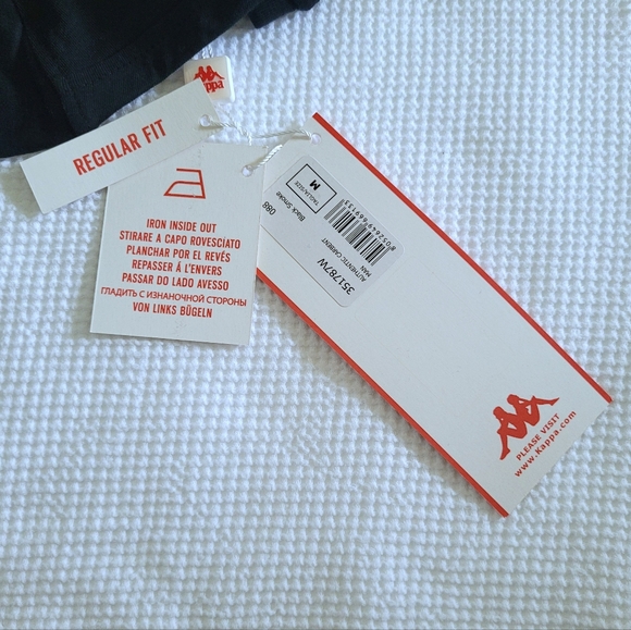 Kappa Authentic Carbent Black🖤 Graphic Tee👕 - NWT - Picture 10 of 16